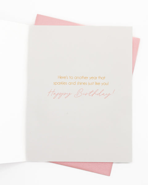 Cupcake Surprise Birthday Greeting Card