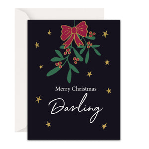 Merry Christmas, Darling Christmas Card