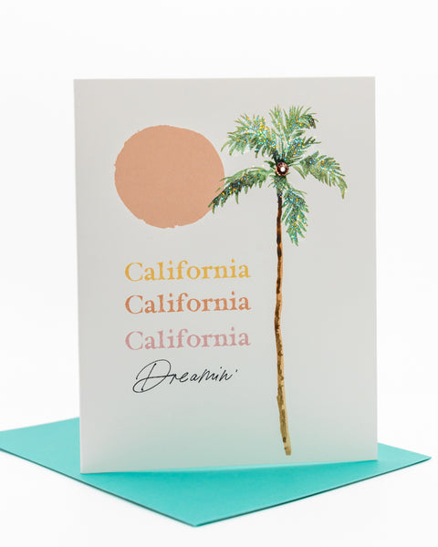 California Dreamin' Greeting Card