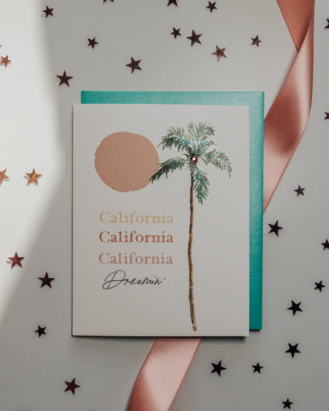 California Dreamin' Greeting Card