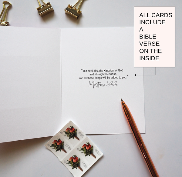 But First Jesus Christian Cards