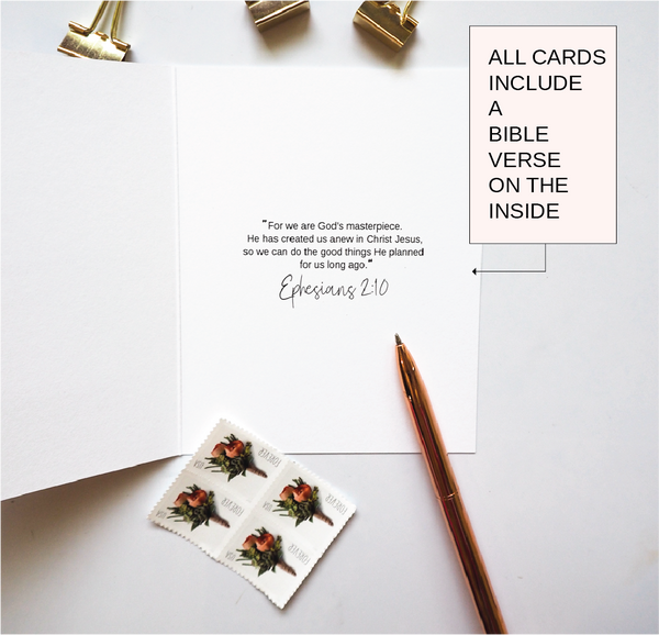 God's Masterpiece Christian Card
